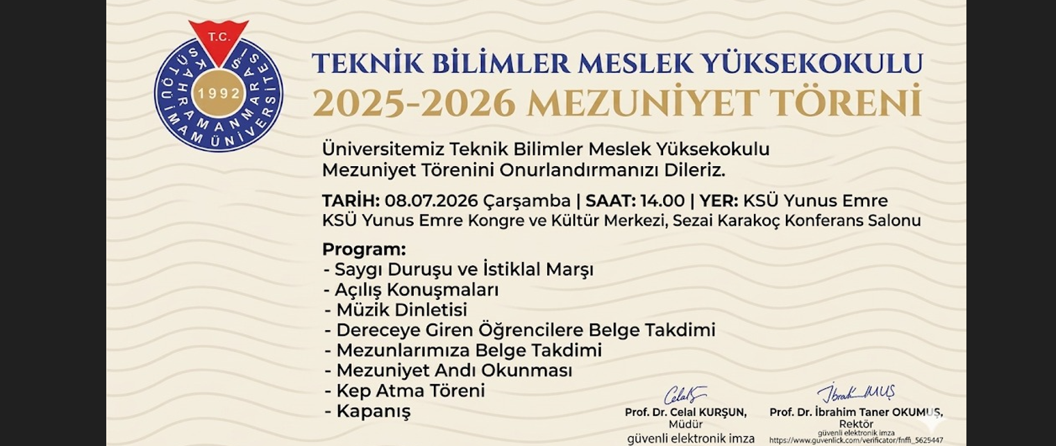 Mezuniyet Töreni